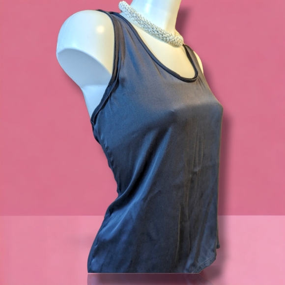 RRP£85 Reiss Riley silk front, slick breezy vest cami top perfect w Jeans/blazer - Picture 4 of 16